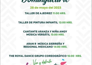ENTRETENIMIENTO Y CONVIVENCIA FAMILIAR EN HUAMANTLA CON EL PROGRAMA CULTURAL “DOMINGUEARTE”