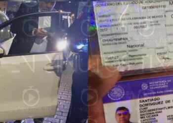 Por alcohólico detienen a “funcionario poderoso” de Lorena Cuellar Cisneros.