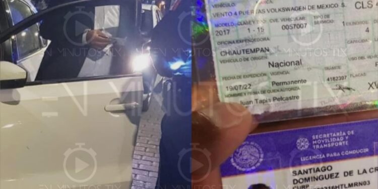 Por alcohólico detienen a “funcionario poderoso” de Lorena Cuellar Cisneros.