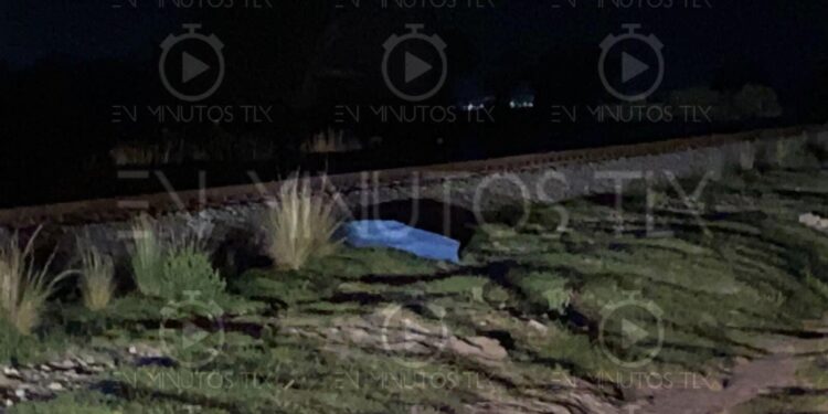 Pierde la vida joven cerca de las vías del tren en San Lucas, Huamantla.