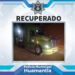 ASEGURA POLICÍA MUNICIPAL DE HUAMANTLA TRACTO CAMIÓN CON REPORTE DE ROBO