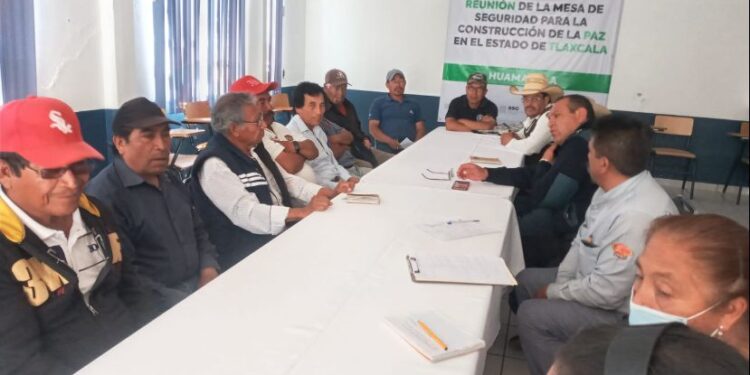 POLICÍA MUNICIPAL Y EJIDATARIOS DE HUAMANTLA TRABAJAN UNIDOS PARA REFORZAR LA SEGURIDAD EN EL CAMPO