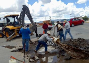 REPARA CAPAMH AVERÍA EN LÍNEA PRINCIPAL DEL POZO BENITO JUÁREZ