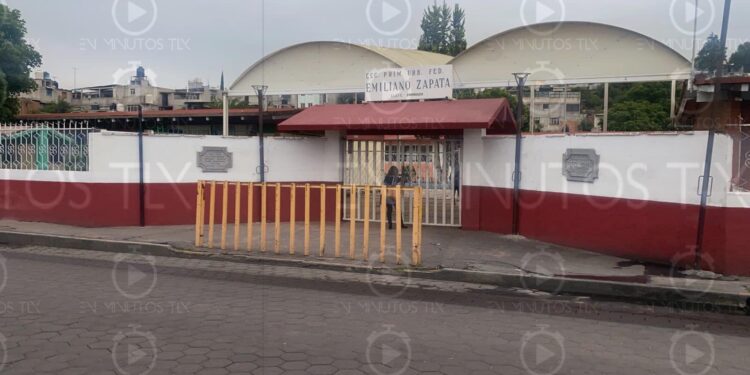 Ladrones roban mil pesos de la Primaria Emiliano Zapata, en Tlaxcala