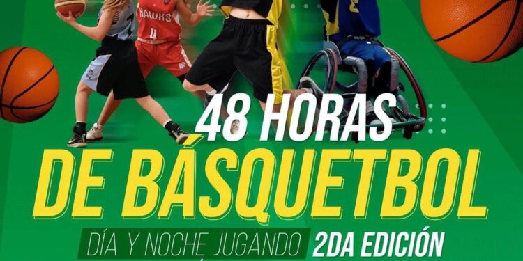 INVITA GOBIERNO MUNICIPAL DE HUAMANTLA AL TORNEO “48 HORAS DE BASQUETBOL DÍA Y NOCHE JUGANDO”