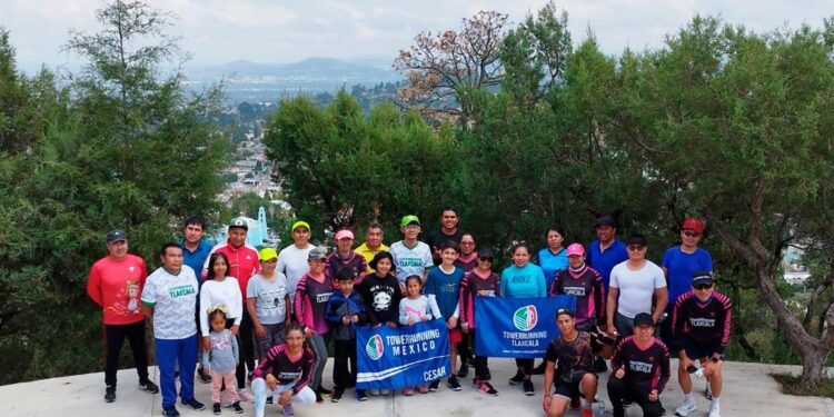 Con éxito realizan “Towerruning Tlaxcala” en Tocatlán.