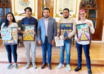 RECONOCE SALVADOR SANTOS CEDILLO TALENTO DE LOS JÓVENES CON EL PREMIO MUNICIPAL DE LA JUVENTUD 2023