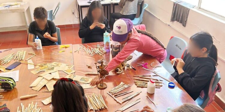 NIÑAS Y NIÑOS DE HUAMANTLA PARTICIPAN EN EL CURSO DE VERANO “MIS VACACIONES EN LA BIBLIOTECA”