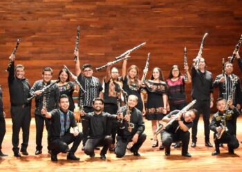 INVITA AYUNTAMIENTO DE HUAMANTLA AL CONCIERTO DEL CORO DE CLARINETES DE MÉXICO