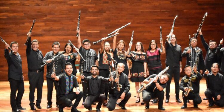 INVITA AYUNTAMIENTO DE HUAMANTLA AL CONCIERTO DEL CORO DE CLARINETES DE MÉXICO