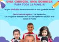 EL DIF HUAMANTLA, EL CLUB ROTARY Y OPERATION SMILE BRINDARÁN CIRUGÍAS GRATUITAS DE RECONSTRUCCIÓN DE LABIO Y PALADAR HENDIDO