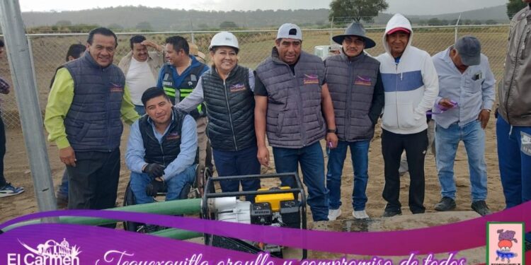 Tequexquitla | REALIZA ALCALDESA ARACELI MARTÍNEZ CORTÉZ, ENTREGA DE LA CONSTRUCCIÓN DEL SISTEMA DE ALCANTARILLADO SANITARIO EN LA LOCALIDAD DE TEMALACAYUCAN.