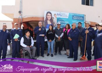 Tequexquitla | Realizan faenas COEPRIST y ayuntamiento de Tequexquitla.