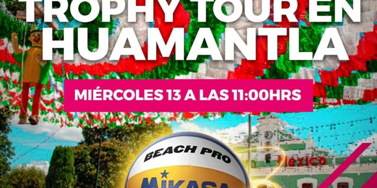 EL PRÓXIMO MIÉRCOLES LLEGA A HUAMANTLA EL TROPHY TOUR 2023
