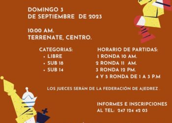 Terrenate | Terrenate será sede del torneo estatal de ajedrez.