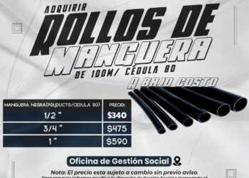 Tocatlán | Convoca ayuntamiento de Tocatlán adquirir rollo de manguera.