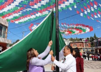 Tequexquitla | Conmemora Araceli Cortez gesta heroica de los niños Héroes de Chapultepec.