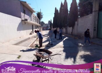 Tequexquitla | Realizan jornadas de limpieza en calles de Tequexquitla.