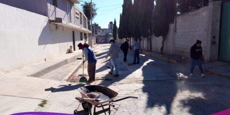 Tequexquitla | Realizan jornadas de limpieza en calles de Tequexquitla.