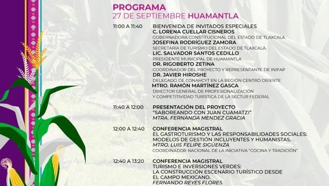 CELEBRA HUAMANTLA EL DÍA MUNDIAL DEL TURISMO CON ACTIVIDADES ABIERTAS AL PÚBLICO