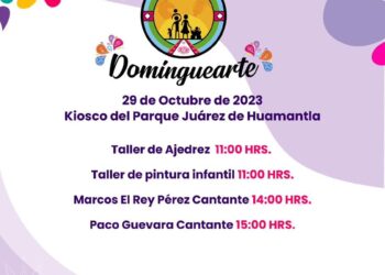DISFRUTA ESTE ÚLTIMO FIN DE SEMANA DE OCTUBRE EN HUAMANTLA CON “DOMINGUEARTE”