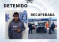 ATRAPAN POLICÍAS DE HUAMANTLA A LADRÓN QUE ROBÓ UN VEHÍCULO CON VIOLENCIA