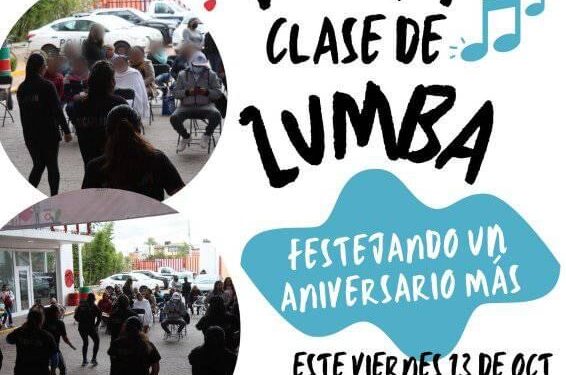 Tocatlán – Invita ayuntamiento de Tocatlán a participar en Mega clase de zumba.