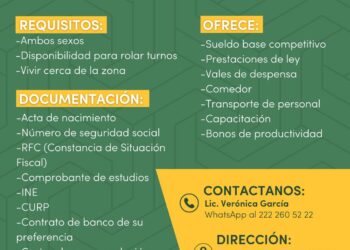 REALIZARÁ PROVEEDORA AUTOMOTRIZ RECLUTAMIENTO EN LA COORDINACIÓN DE DESARROLLO ECONÓMICO DE HUAMANTLA