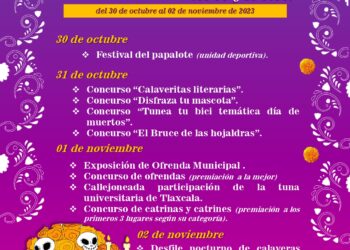 Tequexquitla – Invitan a participar en Festival de dia de muertos en Tequexquitla.