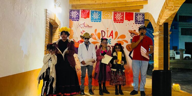 Terrenate – Ayuntamiento de Terrenate realizó el concurso de Calaveritas Literarias.