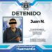 Huamantla – POLICÍA DE HUAMANTLA ASEGURA A SUJETO QUE PORTABA UN ARMA DE FUEGO SIN PERMISO