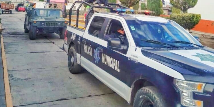 REALIZA POLICÍA MUNICIPAL DE HUAMANTLA Y LA SEDENA PATRULLAJES EN DIVERSOS PUNTOS DEL MUNICIPIO