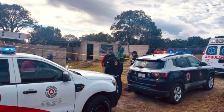 ATIENDE DIRECCIÓN DE SEGURIDAD PÚBLICA DE HUAMANTLA HECHOS SUSCITADOS EN MAURO ANGULO