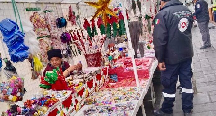 INICIA AYUNTAMIENTO DE HUAMANTLA OPERATIVO CONTRA VENTA ILÍCITA DE PIROTECNIA