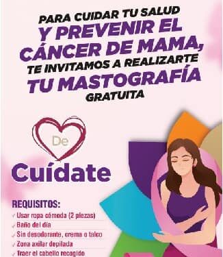 Convoca ayuntamiento de Cuapiaxtla a jornada de mastografias