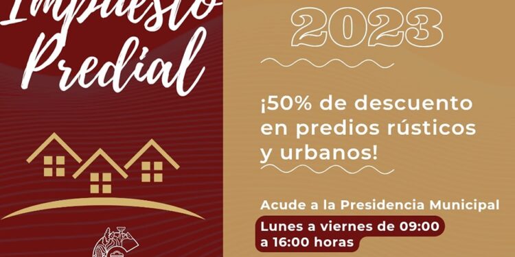 Lanza ayuntamiento de Cuapiaxtla “Impuesto predial 2023”