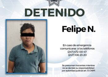 DETIENE POLICÍA MUNICIPAL DE HUAMANTLA A SUJETOS POR AGREDIR A UN OFICIAL DE VIALIDAD