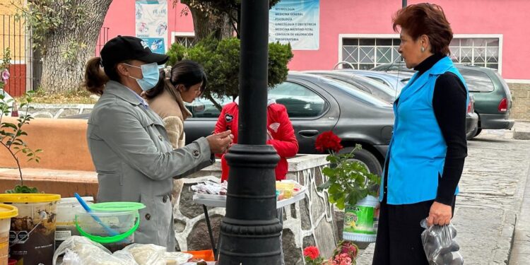 GRACIAS AL TIANGUIS “MIS SEMILLAS HUAMANTLECAS” MEJORA LA ECONOMÍA DE NUESTRAS FAMILIAS: PRODUCTORA BENEFICIADA