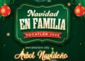 Invita ayuntamiento de Tocatlán a presenciar encendido de árbol navideño.