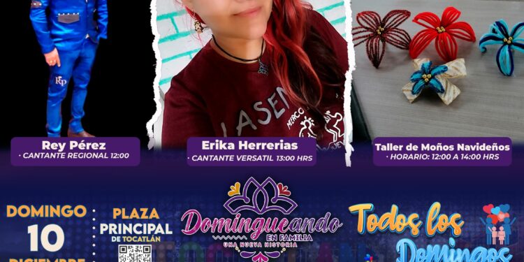 Invita ayuntamiento de Tocatlán a participar en “Dominguearte”