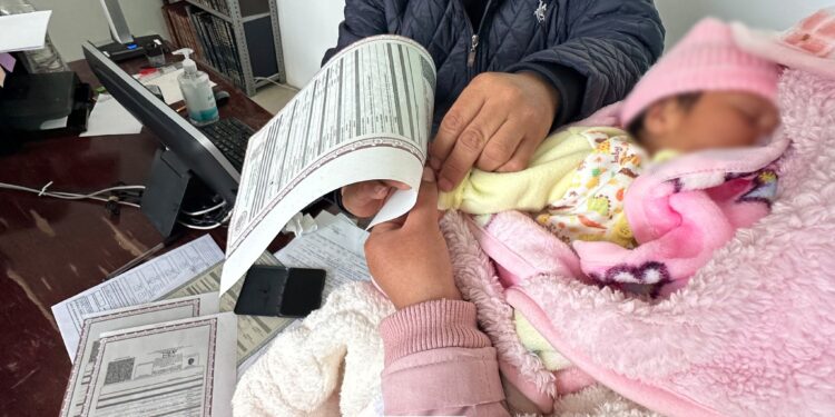 Registra Tocatlán su primer nacimiento del 2024.