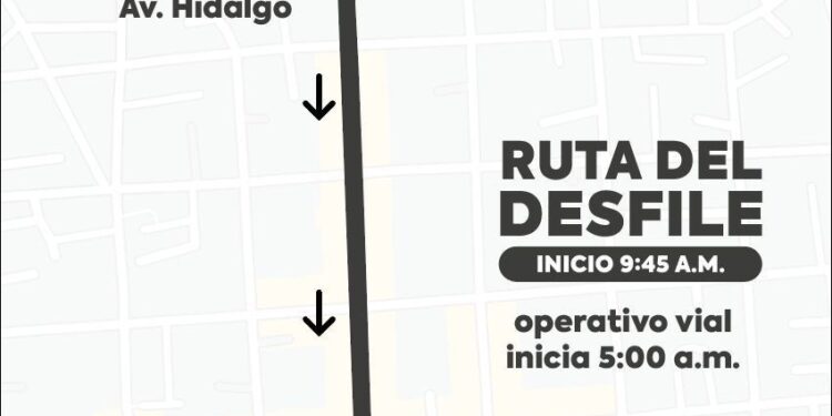 IMPLEMENTARÁ SEGURIDAD PÚBLICA DE HUAMANTLA OPERATIVO VIAL POR DESFILE CONMEMORATIVO DEL NATALICIO DE BENITO JUÁREZ