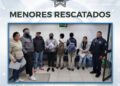 Reúne policía de Huamantla a dos menores reportados como no localizados con sus familias