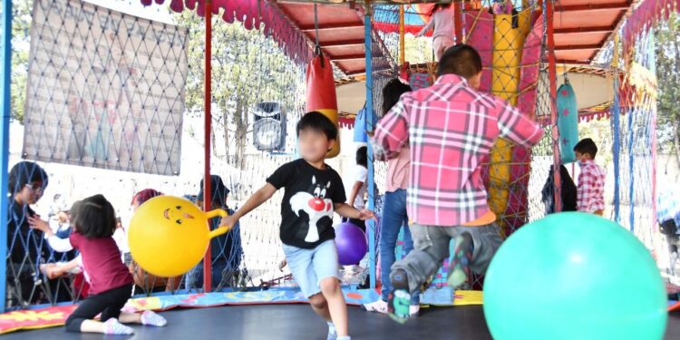 INVITA AYUNTAMIENTO A LAS NIÑAS Y NIÑOS DE HUAMANTLA A DIVERTIRSE ESTE FIN DE SEMANA EN EL PARQUE JUÁREZ