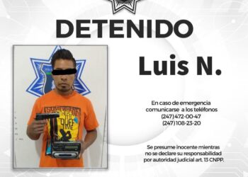 POLICÍA DE HUAMANTLA DETIENE A PERSONA QUE SUSTRAJO UN AUTOESTÉREO