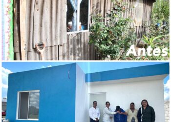 ENTREGA AYUNTAMIENTO DE HUAMANTLA DOS VIVIENDAS A PERSONAS DE ESCASOS RECURSOS