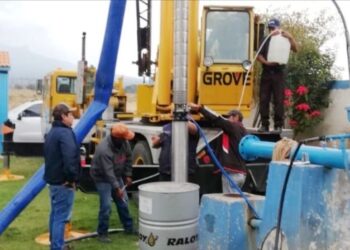 TRABAJA CAPAMH EN REPARACIÓN DEL POZO SAN LUIS