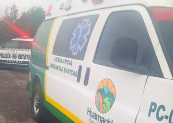 ATIENDE DIRECCIÓN DE SEGURIDAD PÚBLICA DE HUAMANTLA INCIDENTE DE TRÁNSITO DONDE HUBO TRES LESIONADOS