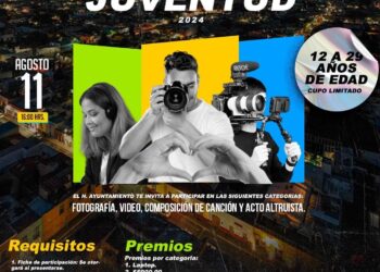 CONVOCA AYUNTAMIENTO DE HUAMANTLA AL PREMIO MUNICIPAL DE LA JUVENTUD 2024