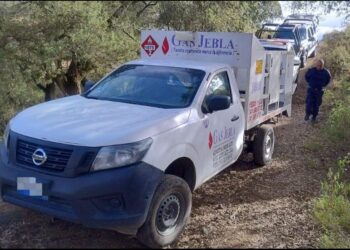 RECUPERA EN MINUTOS POLICÍA DE HUAMANTLA VEHÍCULO REPARTIDOR DE GAS